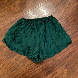 Silk sleep shorts